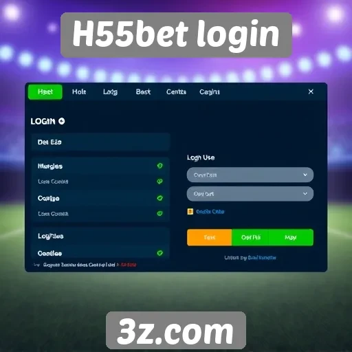 H55bet login | Interface do H55bet login é amigável e intuitiva